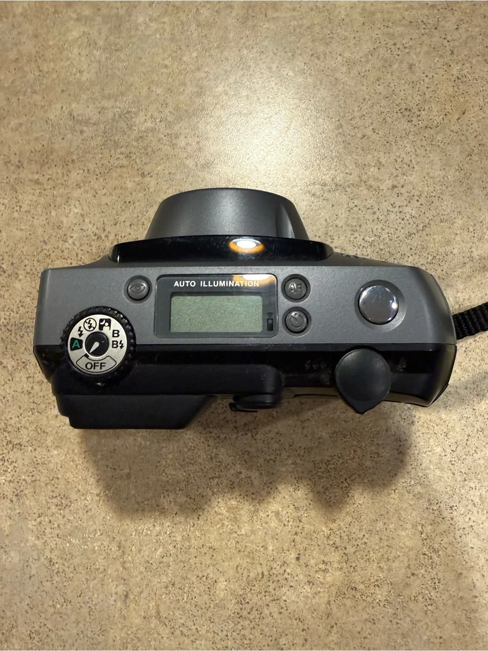 Vintage Pentax IQZoom 160 35mm Point & Shoot Film Camera - New Battery - Tested